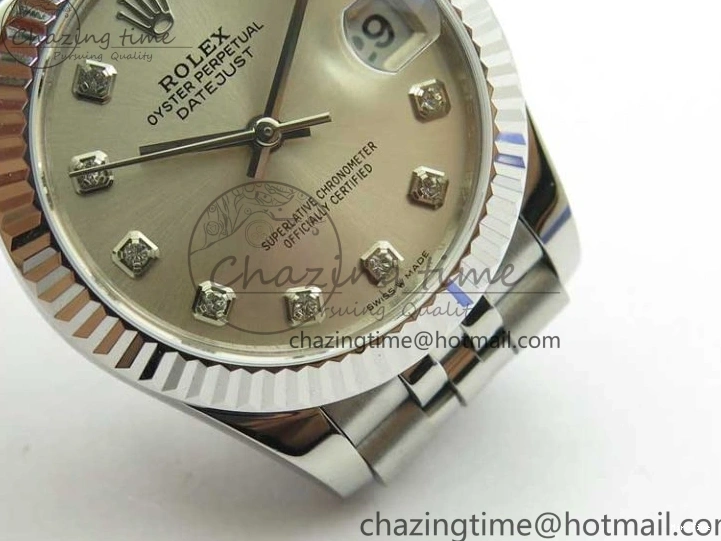 MiroTime 0513 Datejust 31mm 278271 SS BP Maker Best Edition Silver Crystal Dial on Jubilee Bracelet OnTrend 2741